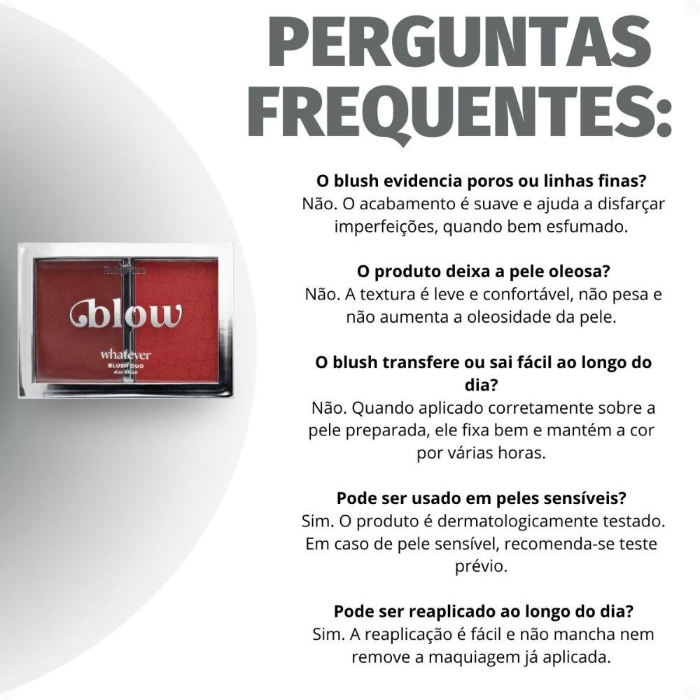 Blush Duo Ruby Rose Blow Whatever Stay Home Hb-m05-3 ÚNICO 7