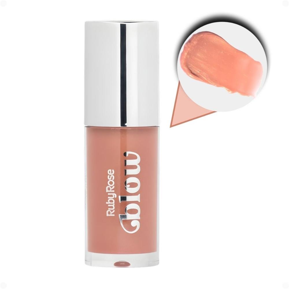Gloss Labial Ruby Rose Blow Shine Like Gloss Sb10 Soft Shine Hb-l6408-1 Soft 3