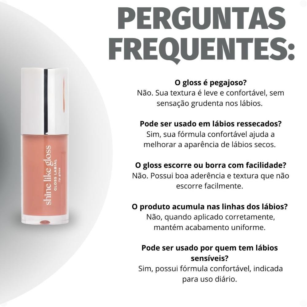 Gloss Labial Ruby Rose Blow Shine Like Gloss Sb10 Soft Shine Hb-l6408-1 Soft 7