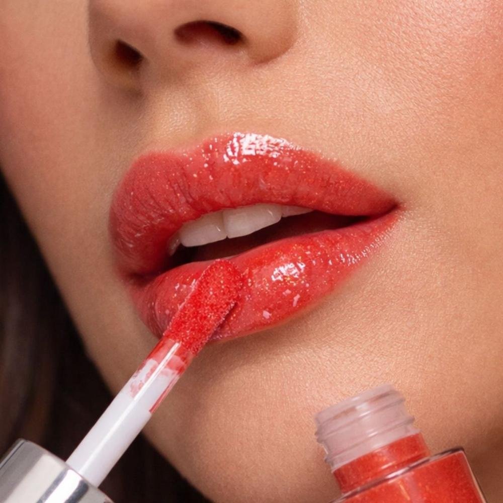 Gloss Labial Ruby Rose Blow Shine Like Gloss Sb40 Shy Shine Hb-l6408-4 Shy 4