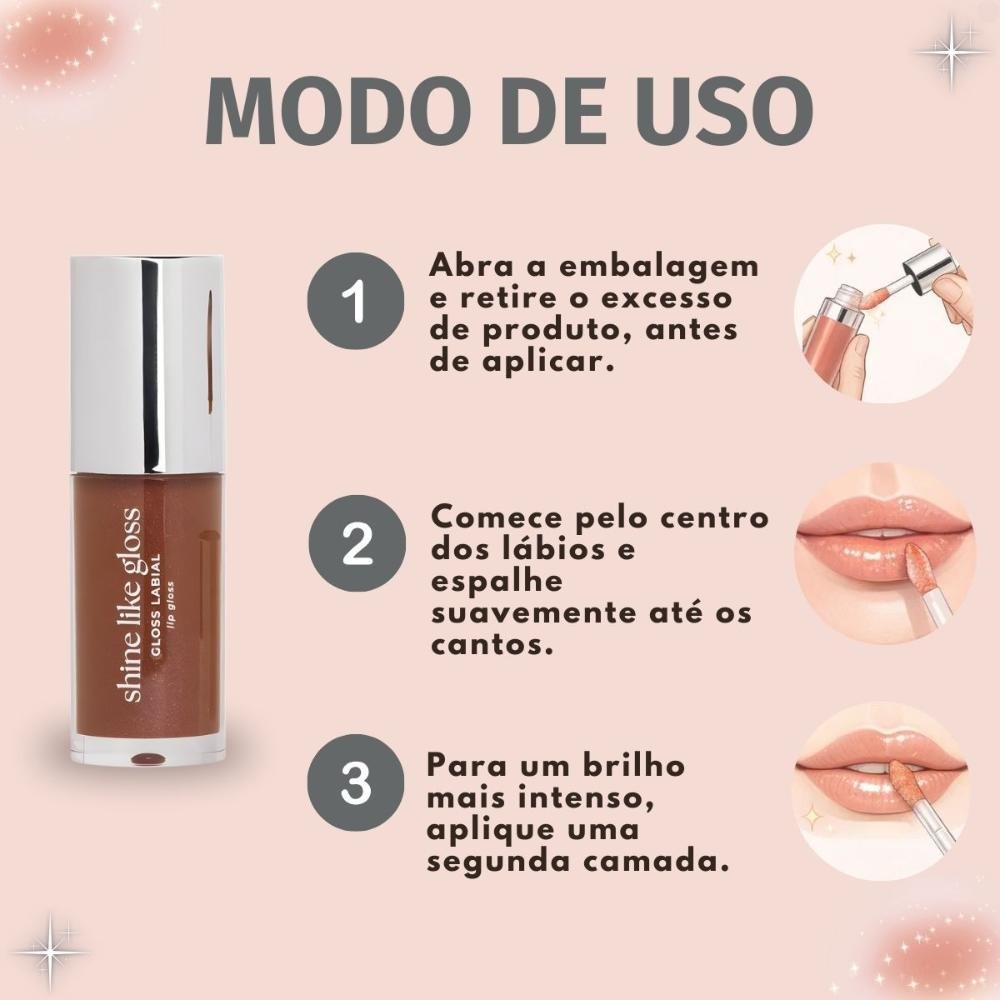 Gloss Labial Ruby Rose Blow Shine Like Gloss Sb60 Loud Shine Hb-l6408-6 Loud 6