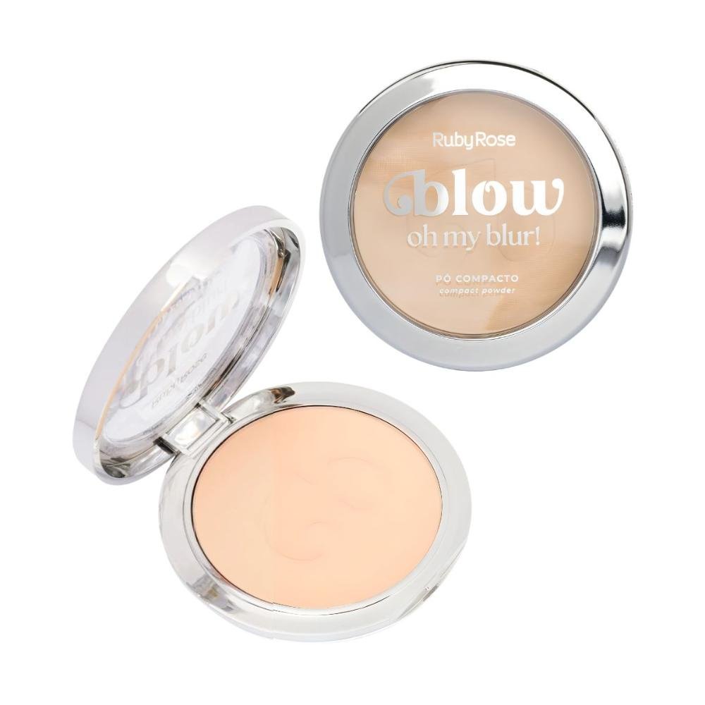 Pó Compacto Ruby Rose Blow Oh My Blur! P-bw20 Hb-m405-2