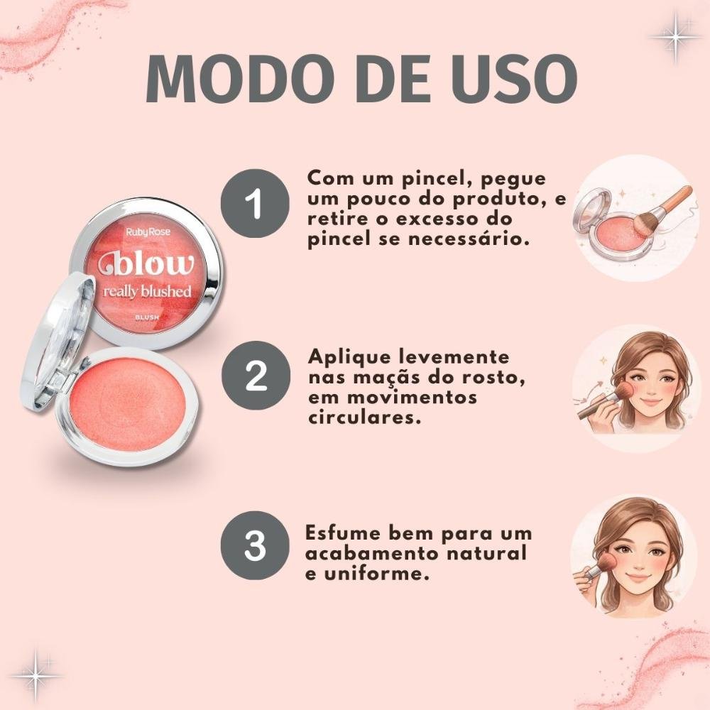 Blush Ruby Rose Blow Really Blushed Bb40 Long Hug Hb-m12-4 Long Hug 6