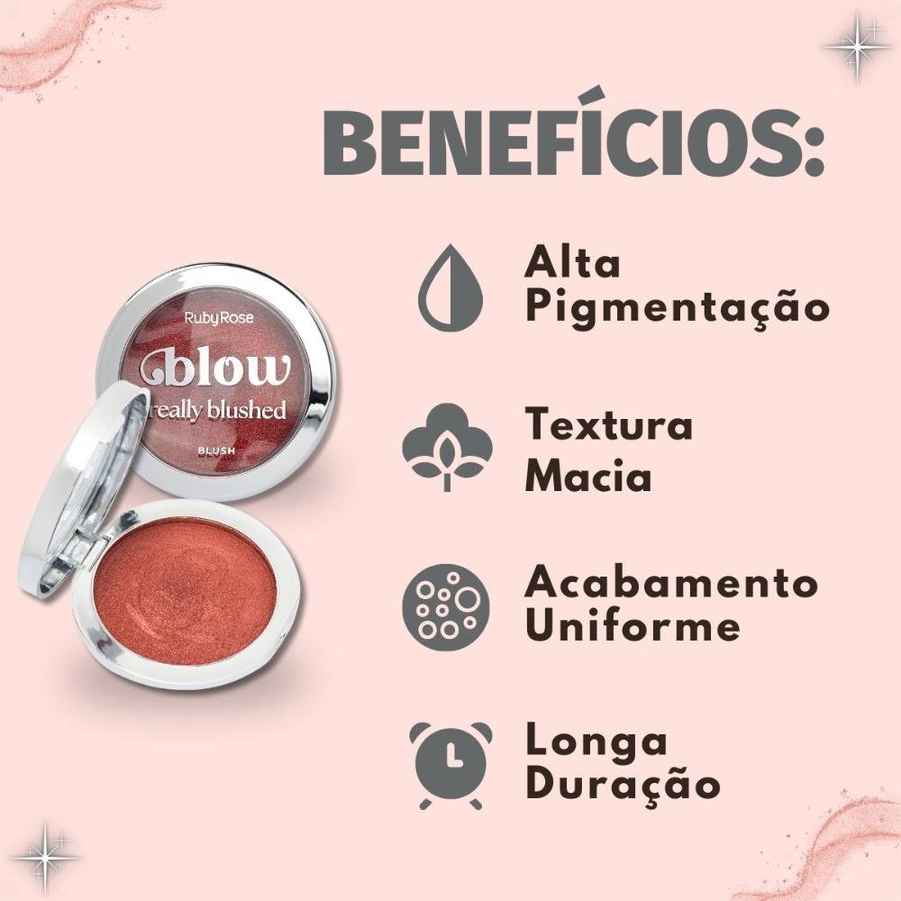 Blush Ruby Rose Blow Really Blushed Bb50 Personal Notes Hb-m12-5 Personal Notes 2