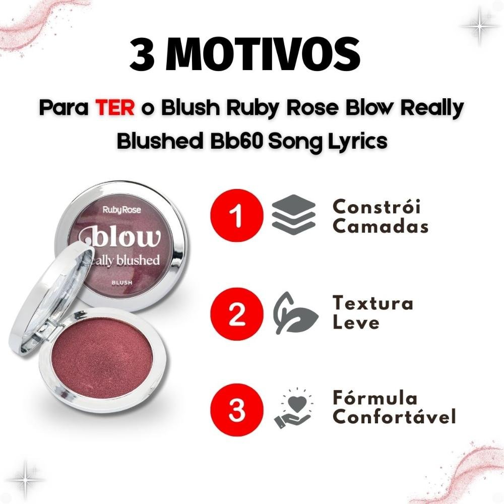Blush Ruby Rose Blow Really Blushed Bb60 Song Lyrics Hb-m12-6 Song Lyrics 5