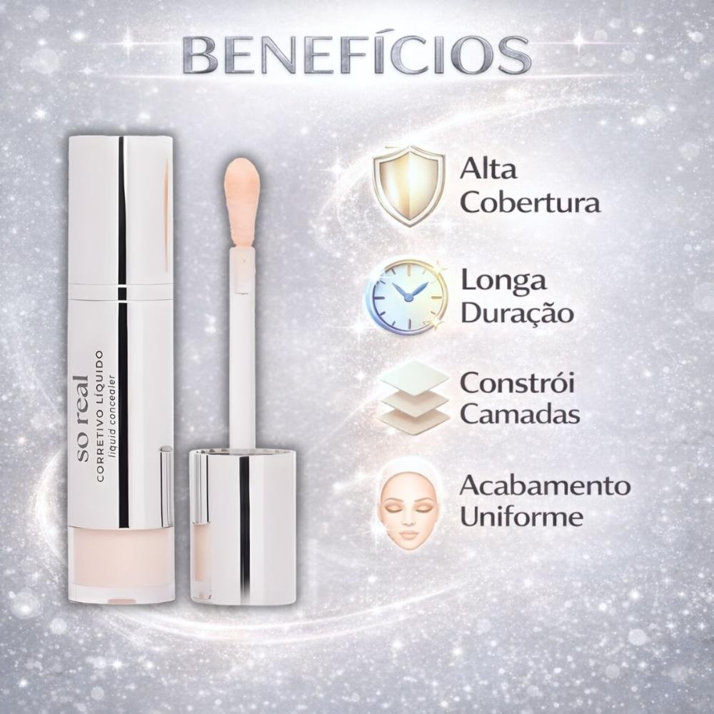 Corretivo Líquido Ruby Rose Blow So Real C-bw10 Hb-m604-1 Cor C-bw10 2