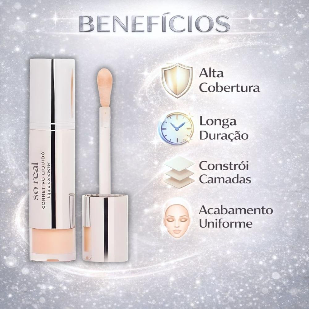 Corretivo Líquido Ruby Rose Blow So Real C-bw30 Hb-m604-3 Cor C-bw30 2