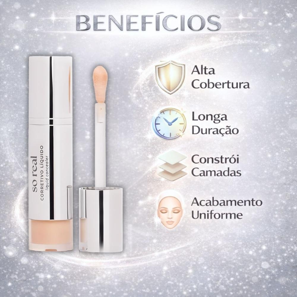 Corretivo Líquido Ruby Rose Blow So Real C-bw40 Hb-m604-4 Cor C-bw40 2