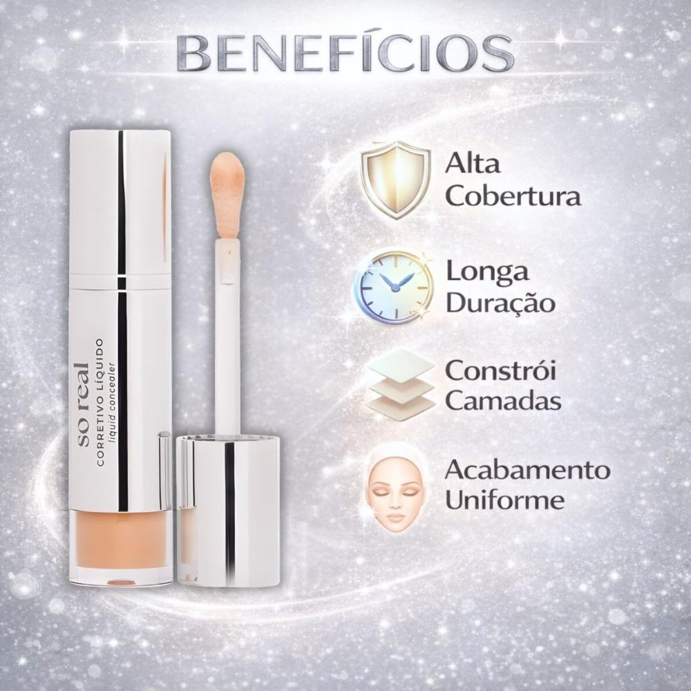 Corretivo Líquido Ruby Rose Blow So Real C-bw50 Hb-m604-5 Cor C-bw50 2