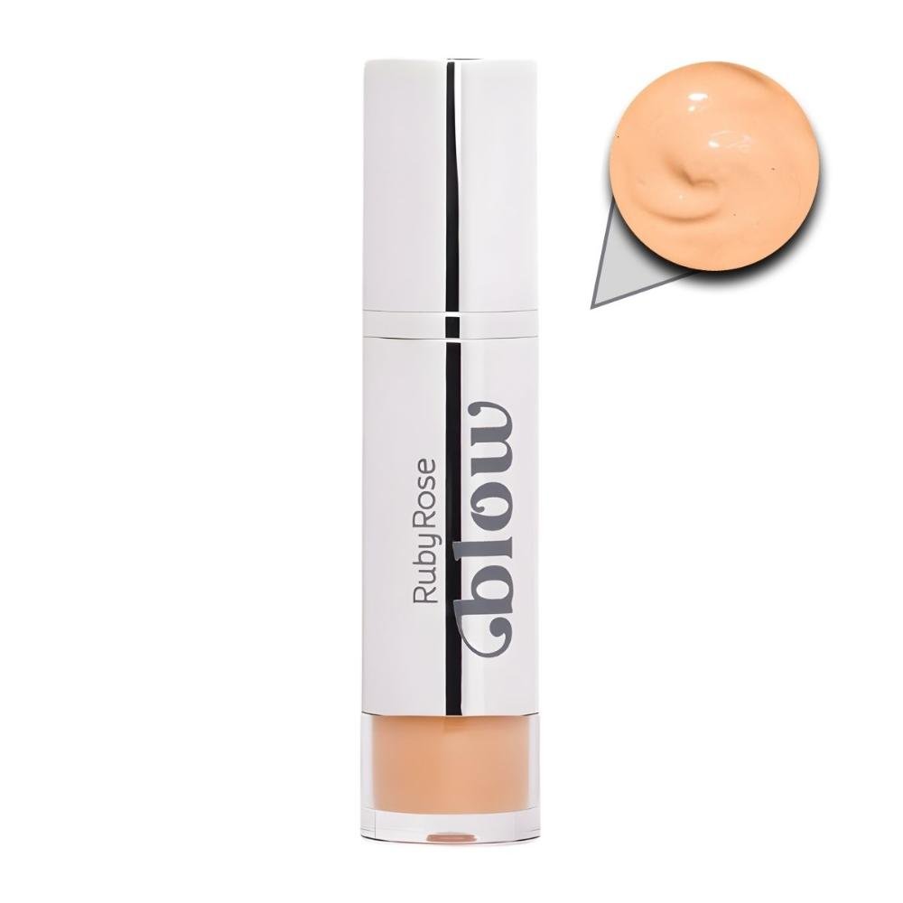 Corretivo Líquido Ruby Rose Blow So Real C-bw50 Hb-m604-5 Cor C-bw50 3