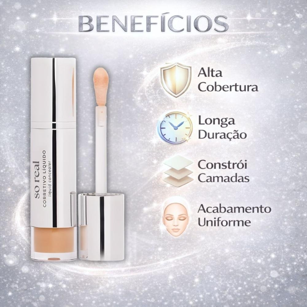 Corretivo Líquido Ruby Rose Blow So Real C-bw60 Hb-m604-6 Cor C-bw60 2