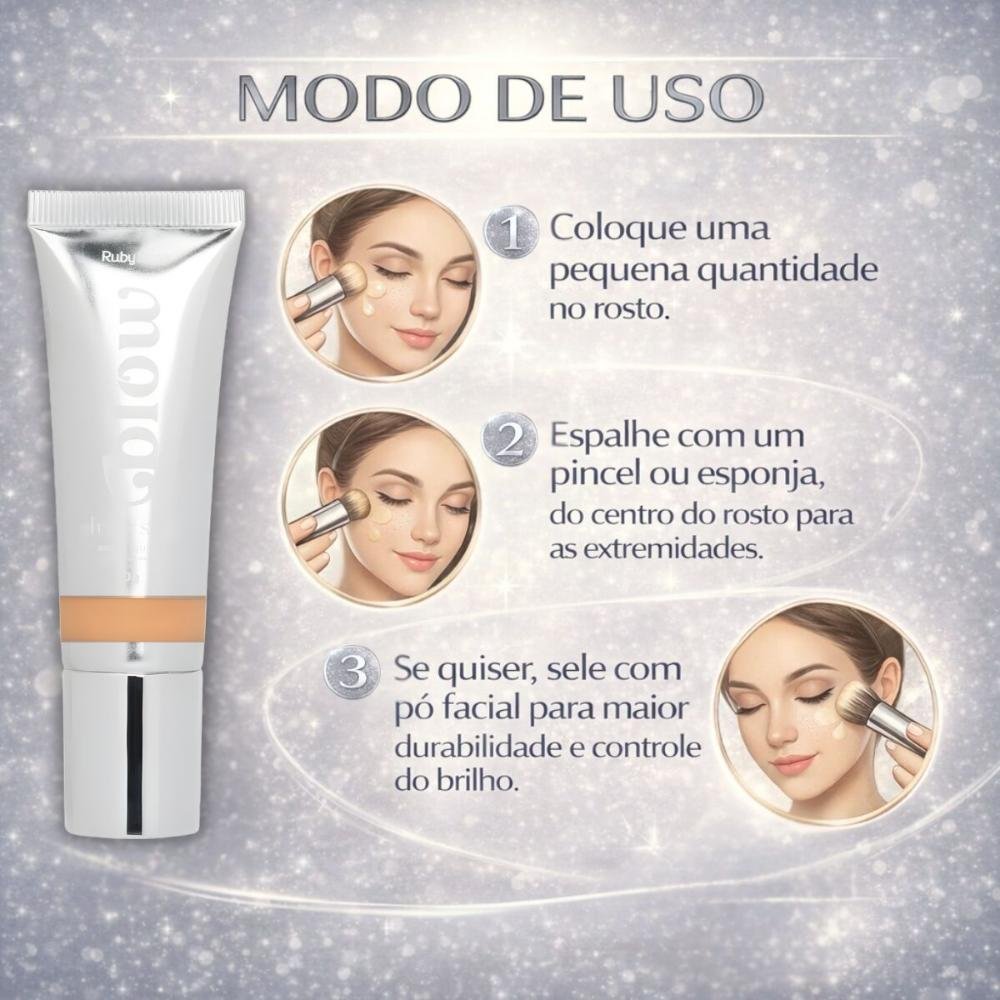 Base Líquida Ruby Rose Blow Oh My Skin! F-bw60 Hb-m303-6 Cor bw60 6