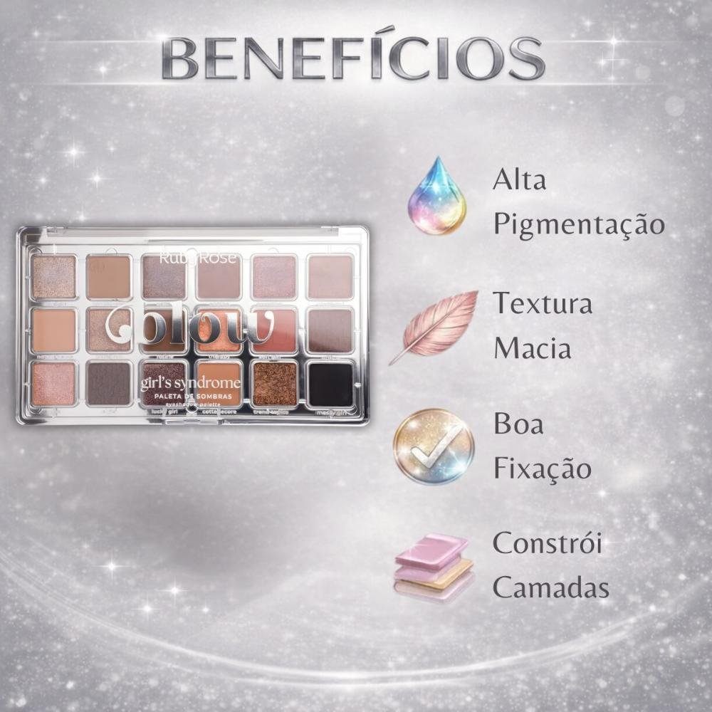 Paleta De Sombras Ruby Rose Blow Girl's Syndrome Hb-e2206 ÚNICO 2