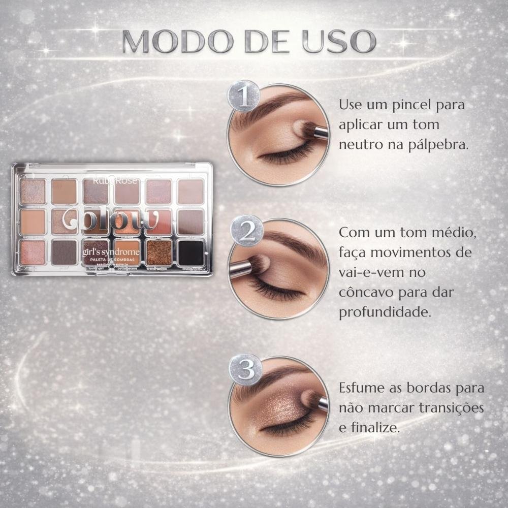 Paleta De Sombras Ruby Rose Blow Girl's Syndrome Hb-e2206 ÚNICO 6