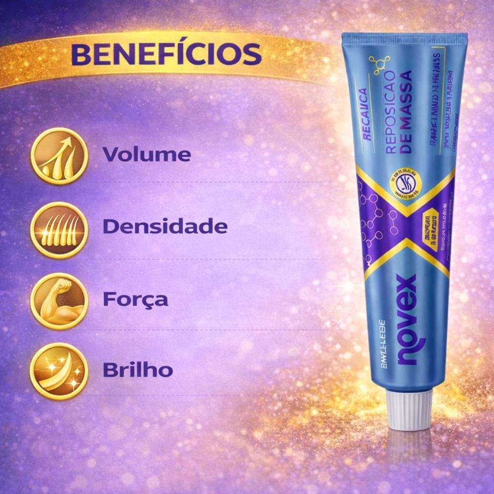 Recarga Capilar Novex Reposição De Massa Terapia Encorpa Fios 80g 80g 2