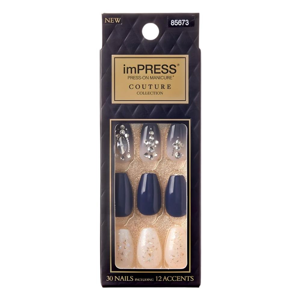 Unhas Postiças imPress Kiss Ny Couture Collection Média Luna 85673