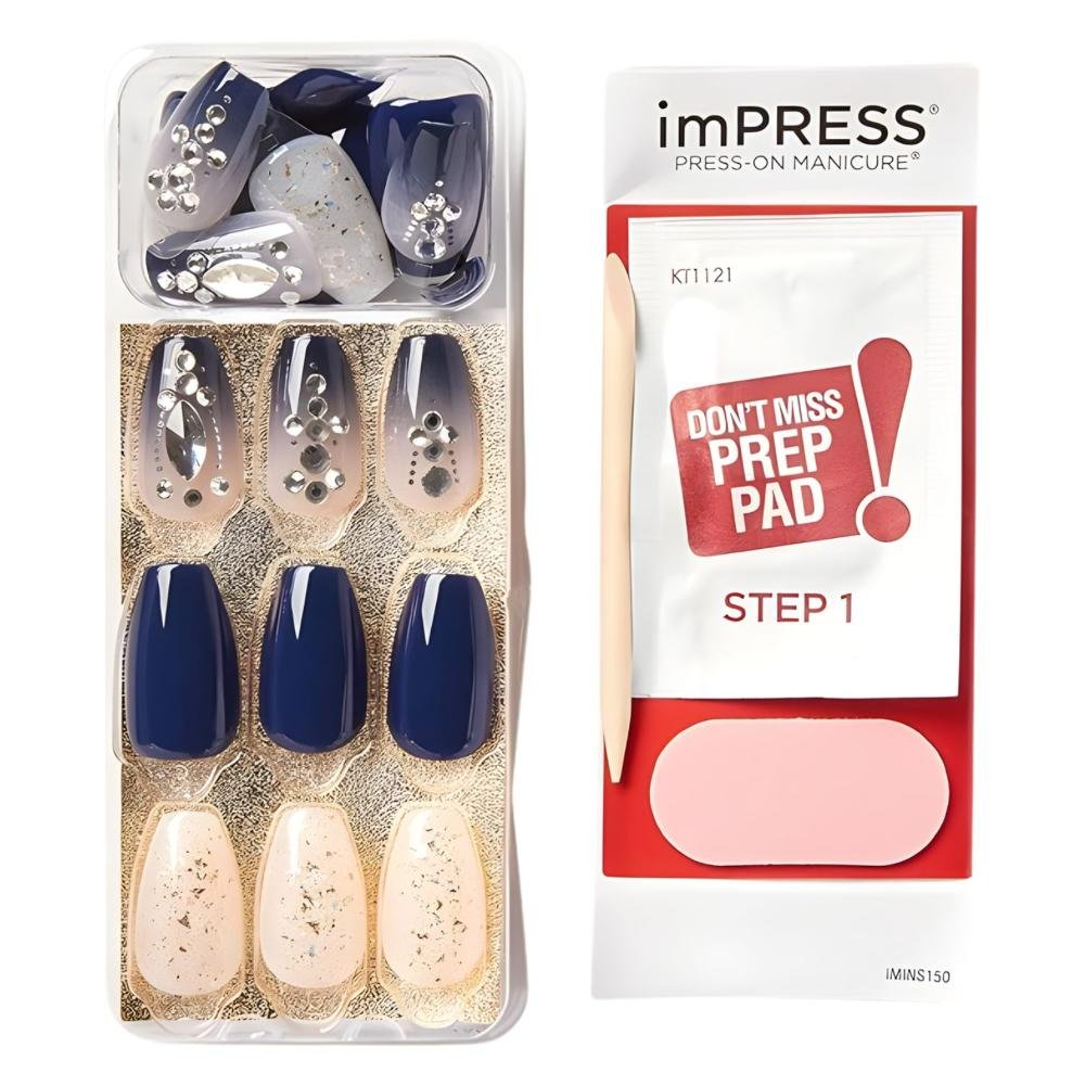 Unhas Postiças imPress Kiss Ny Couture Collection Média Luna 85673 ÚNICO 3