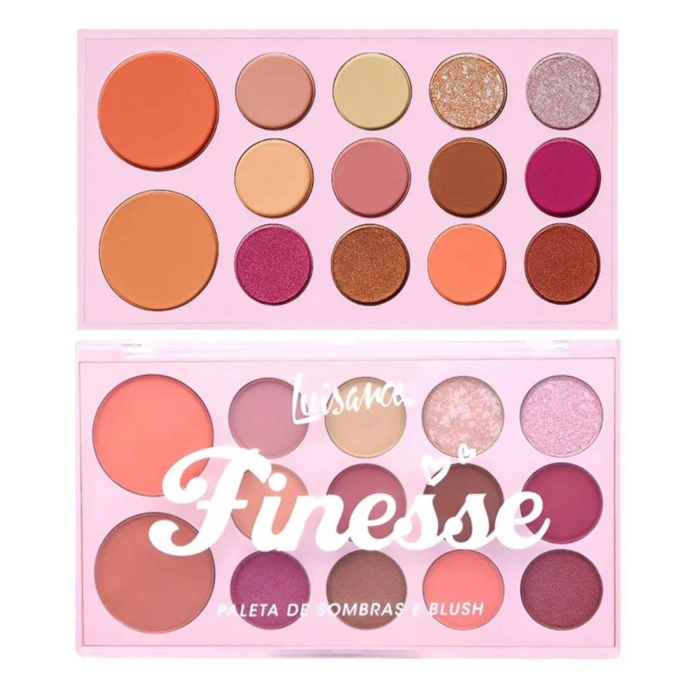 Paleta De Sombras e Blush Luisance Finesse Ref.: L1116