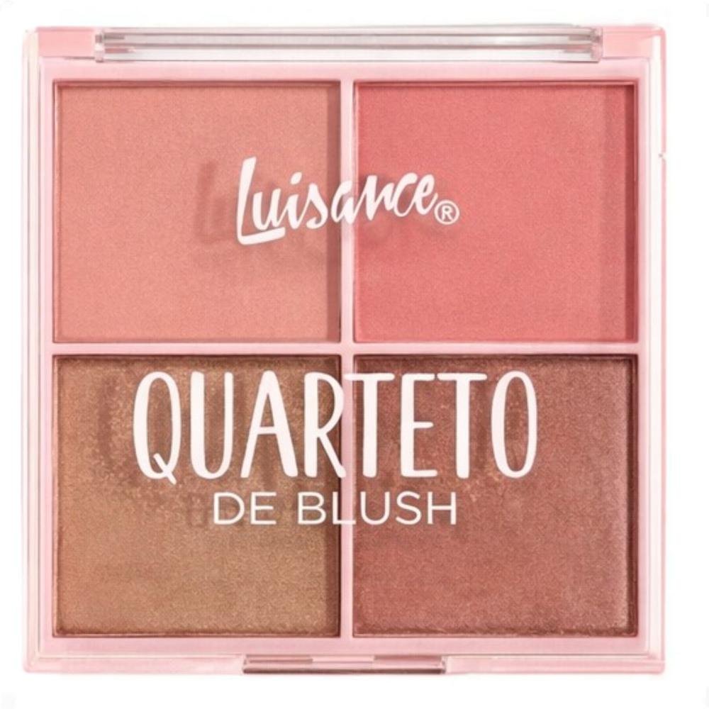 Quarteto De Blush Luisance Com 4 Cores L3231