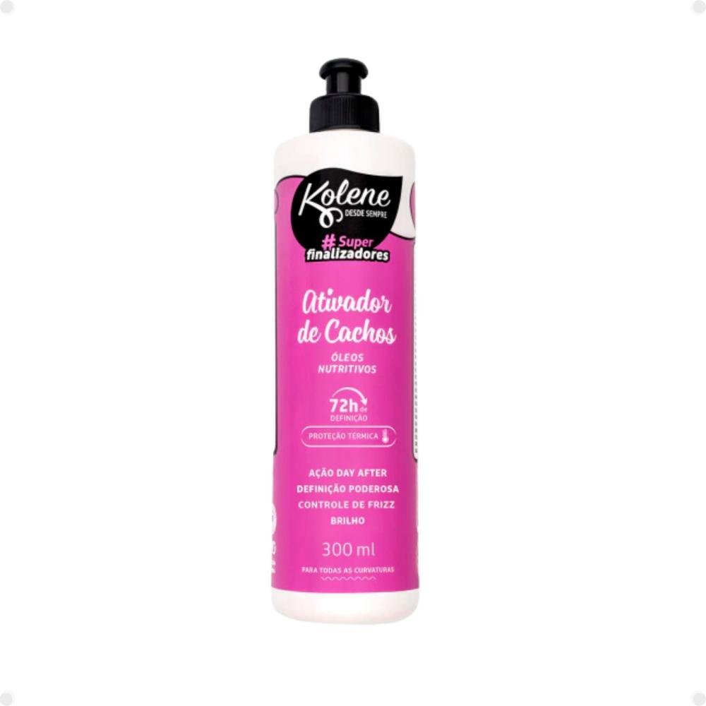 Ativador de Cachos Kolene #Super Finalizadores Óleos Nutritivos 300ml