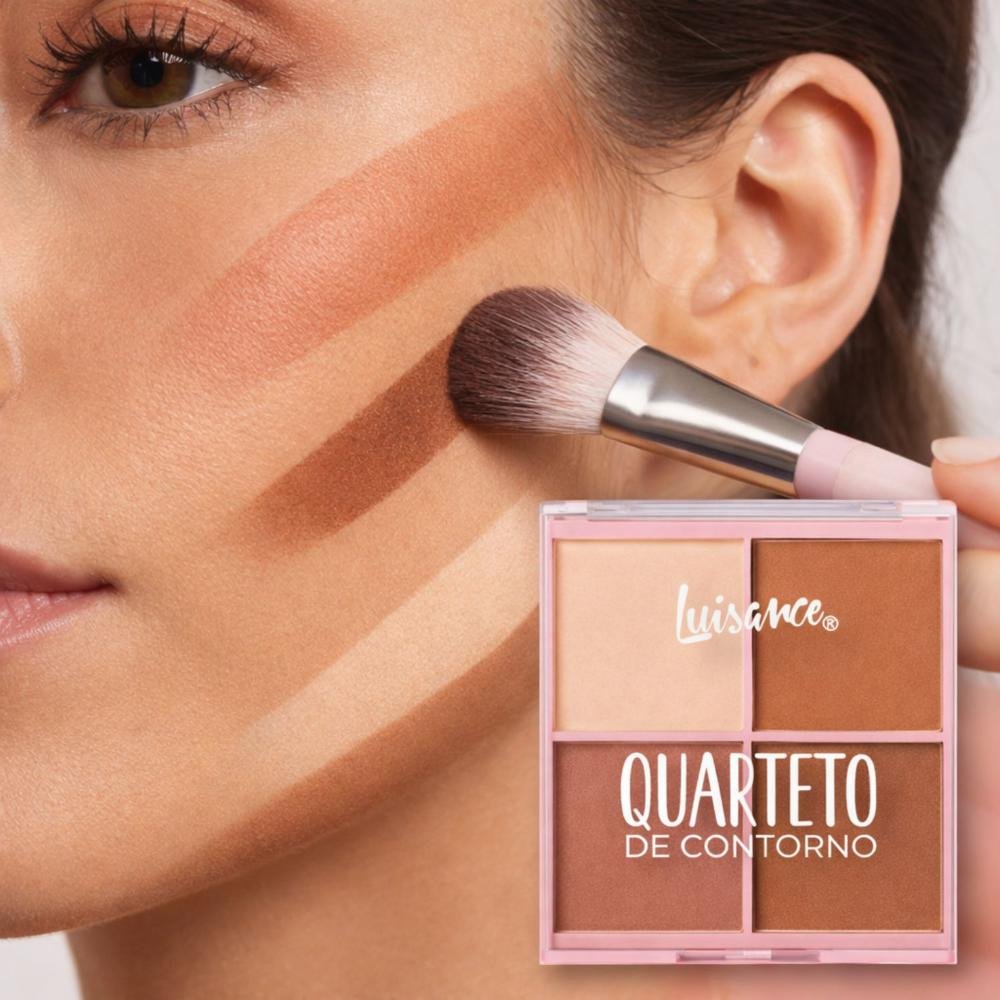 Quarteto De Contorno Luisance Com 4 Cores L3232 ÚNICO 3