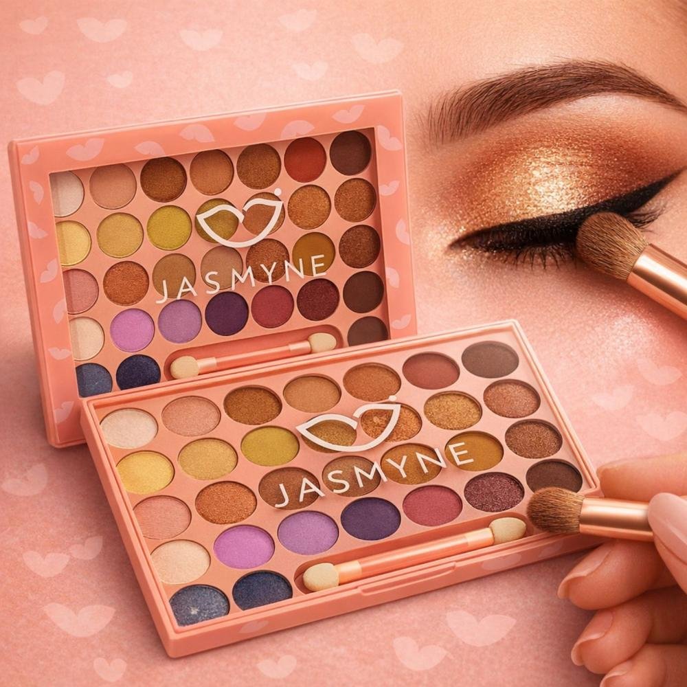 Paleta De Sombras Jasmyne Com 36 Cores Ref.: Js12063 ÚNICO 4