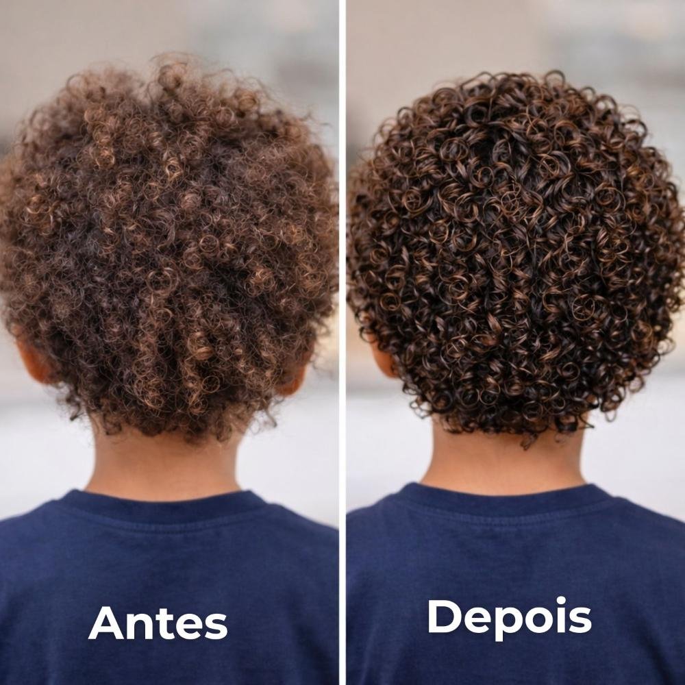 Kit Novex Meus Cachinhos 3abc: Shampoo e Tratamento Condicionante 300ml ÚNICO 4