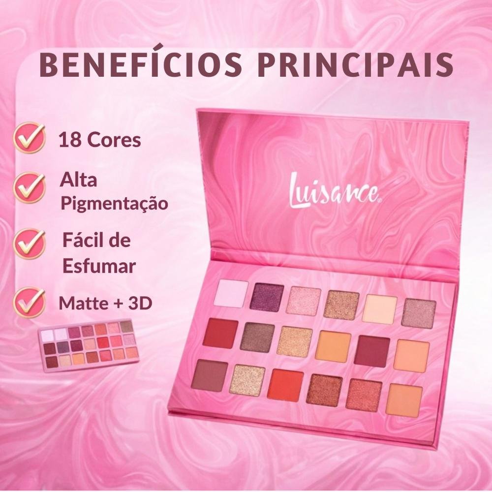 Paletas De Sombras Luisance Fancy Mood L3225 ÚNICO 2
