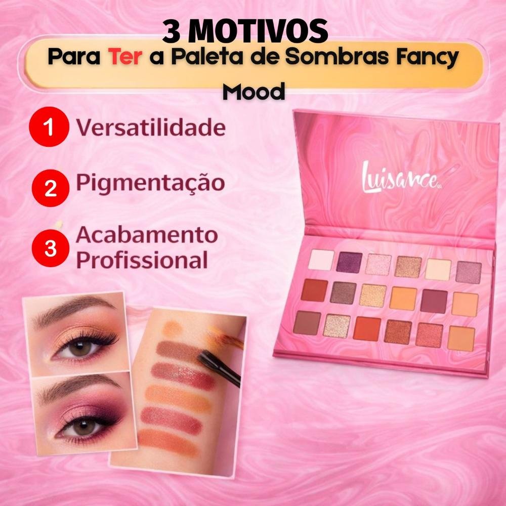 Paletas De Sombras Luisance Fancy Mood L3225 ÚNICO 5