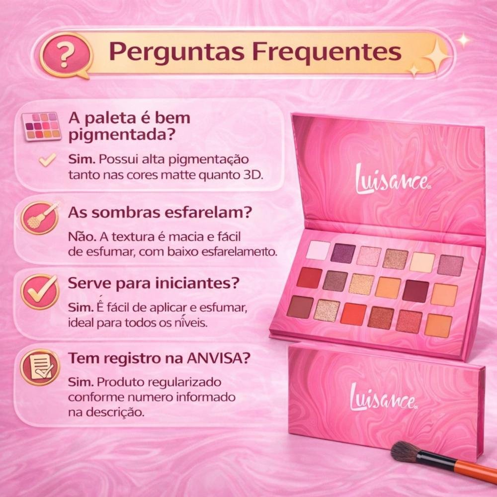 Paletas De Sombras Luisance Fancy Mood L3225 ÚNICO 7