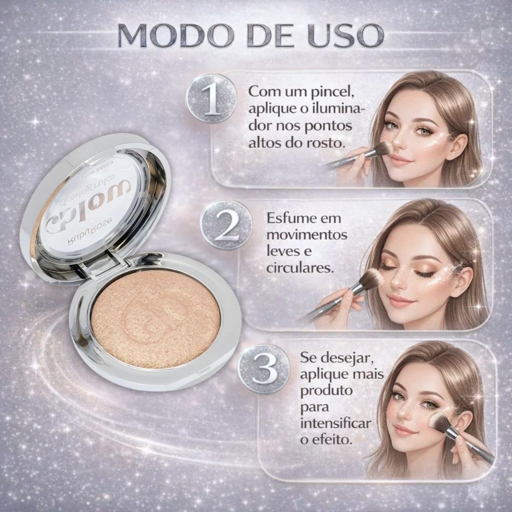 Iluminador Baked Ruby Rose Blow Glowing Rules Ib10 No Rulebook Hb-m704-1 No Rulebook 6