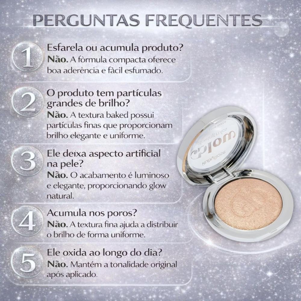 Iluminador Baked Ruby Rose Blow Glowing Rules Ib10 No Rulebook Hb-m704-1 No Rulebook 7