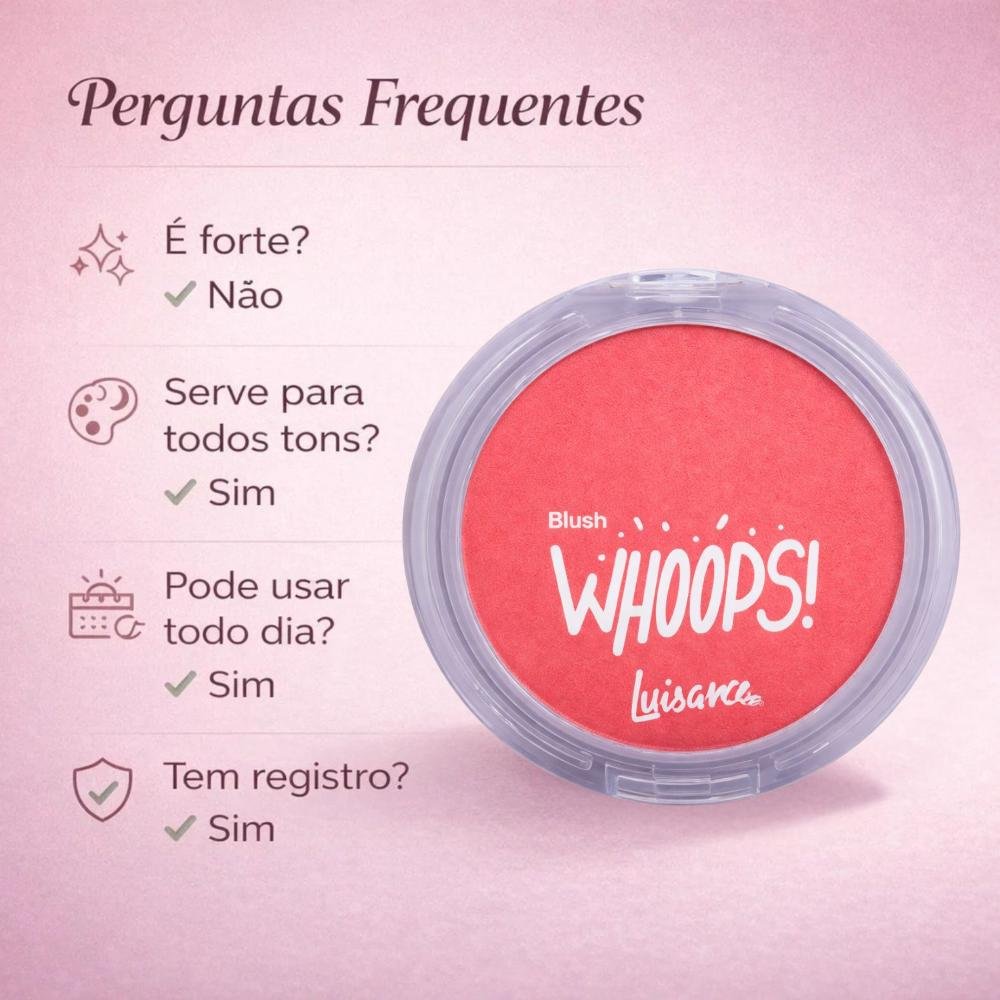 Blush Compacto Luisance Whoops! Ballet Ref.: L3270 Ballet 6