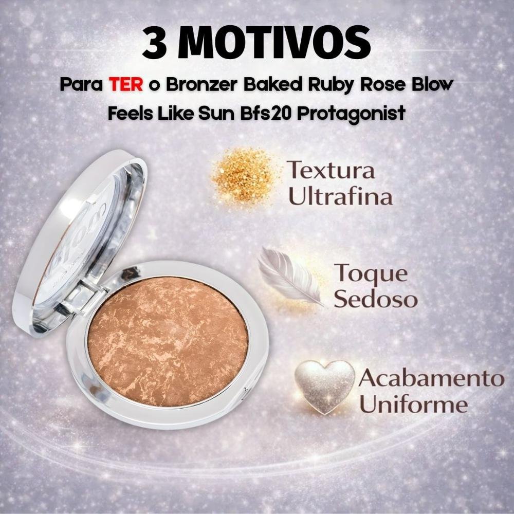 Bronzer Baked Ruby Rose Blow Feels Like Sun Bfs20 Protagonist Hb-m203-2 Feels Like Sun 5