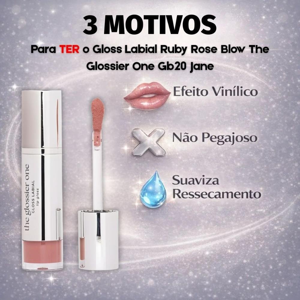 Gloss Labial Ruby Rose Blow The Glossier One Gb20 Jane Hb-l6407-2 Jane 5