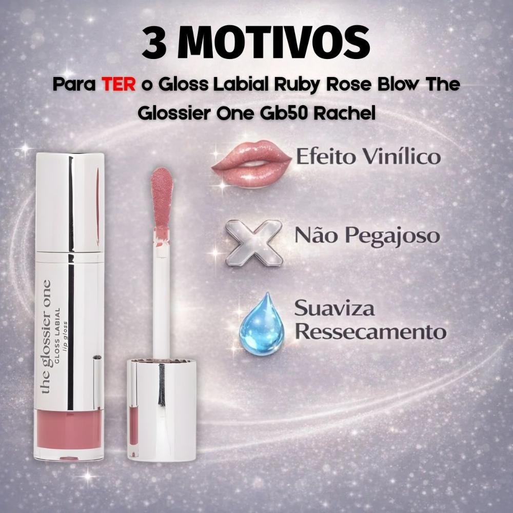 Gloss Labial Ruby Rose Blow The Glossier One Gb50 Rachel Hb-l6407-5 Rachel 5