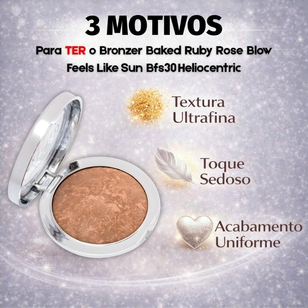 Bronzer Baked Ruby Rose Blow Feels Like Sun Bfs30 Heliocentric Hb-m203-3 Heliocentric 5