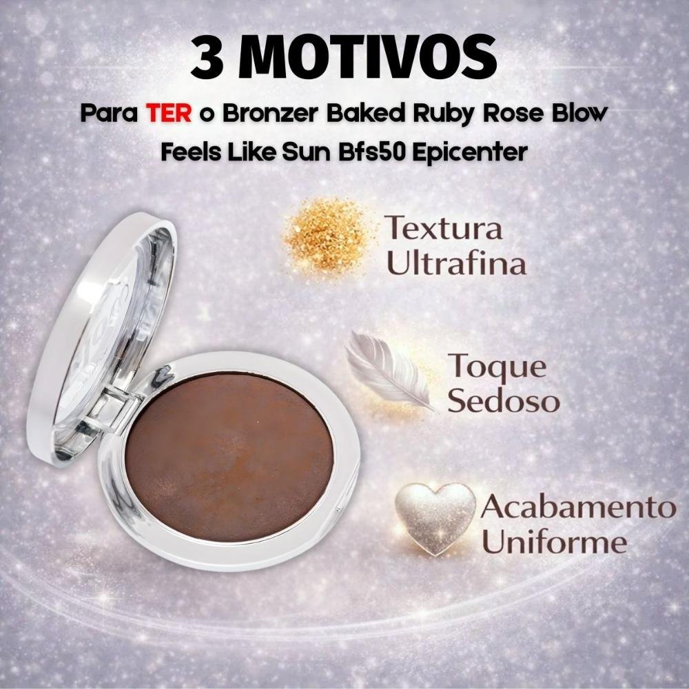 Bronzer Baked Ruby Rose Blow Feels Like Sun Bfs50 Epicenter Hb-m203-5 Epicenter 5