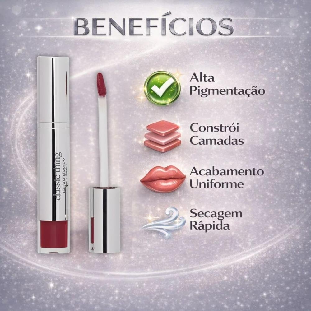 Batom Líquido Ruby Rose Blow Classic Thing Bl40 Coffee Shop Hb-l6205-4 Coffee Shop 2