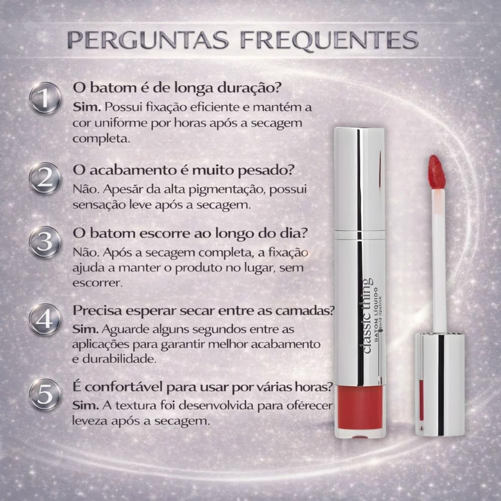 Batom Líquido Ruby Rose Blow Classic Thing Bl70 Red Lips Hb-l6205-7 Red Lips 7