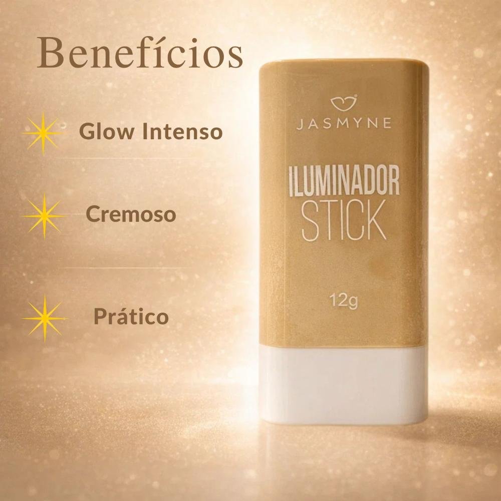 Iluminador Stick Jasmyne Golden Hour 12g Ref. J0108 Golden Hour 2