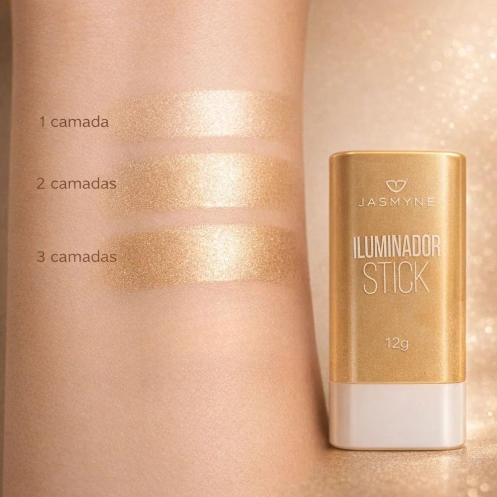 Iluminador Stick Jasmyne Golden Hour 12g Ref. J0108 Golden Hour 3