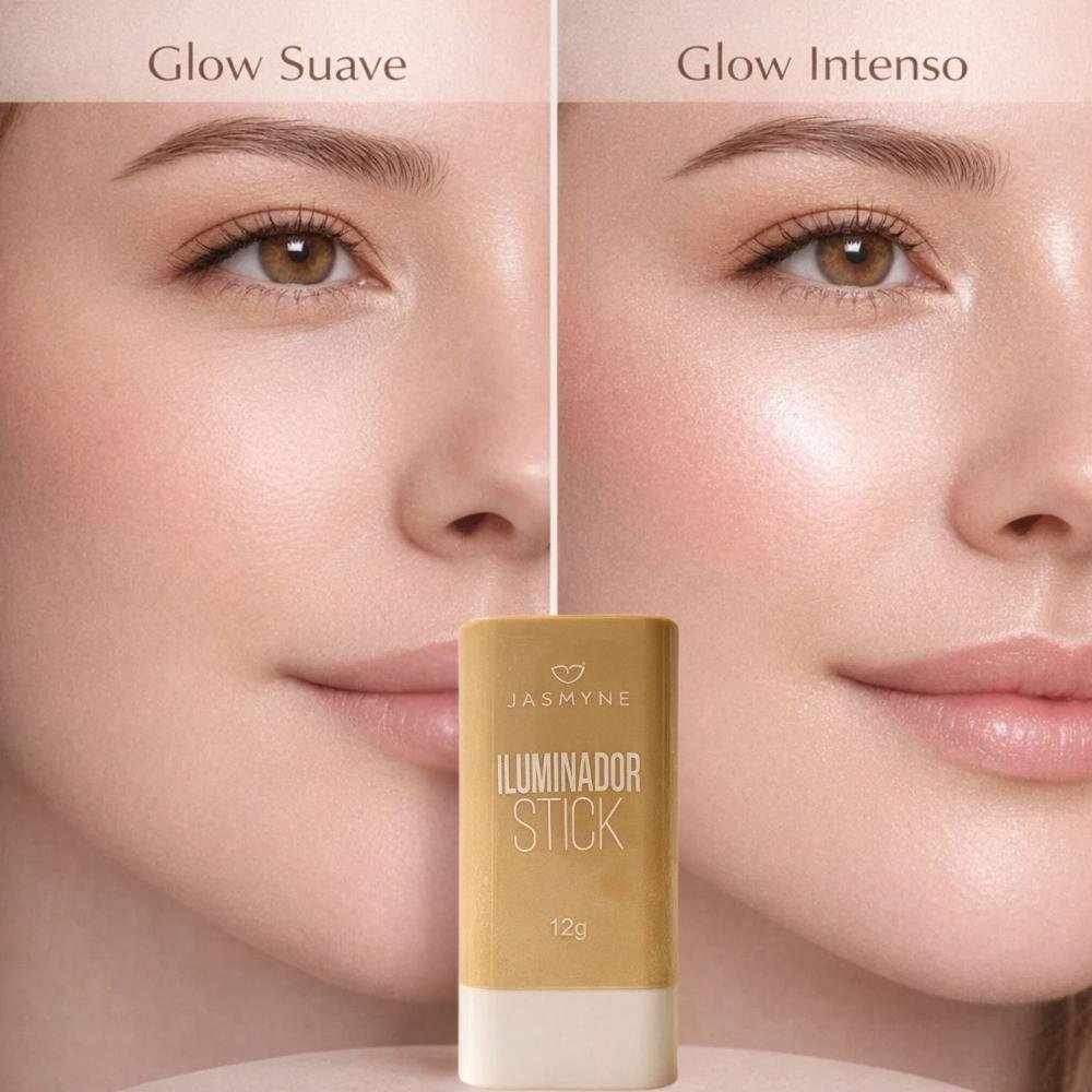 Iluminador Stick Jasmyne Golden Hour 12g Ref. J0108 Golden Hour 4