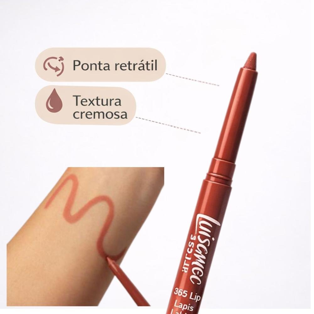 Lápis Labial Retrátil Luisance 365 Lip Rose Antigo 0,24g L5245 Rose Antigo 3