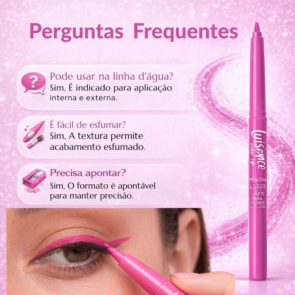 Lápis Para os Olhos Apontável Luisance Pink Dream L5228 Pink Dream 7