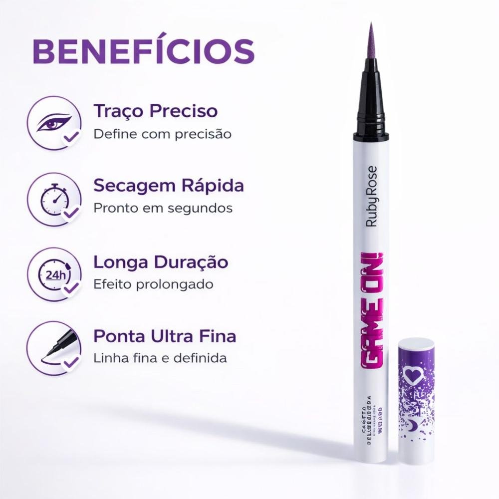 Caneta Delineadora Ruby Rose Game On Wizard Hb-2201-1 On Wizard 2