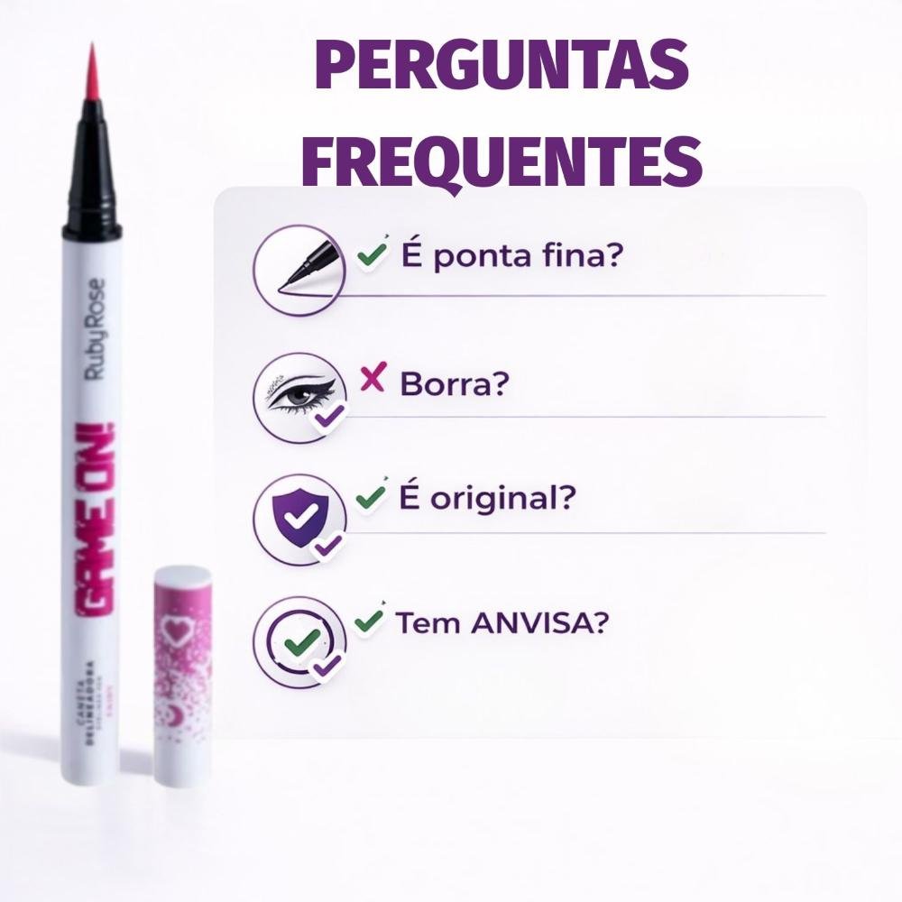 Caneta Delineadora Ruby Rose Game On Fairy Hb-2201-3 On Fairy 7