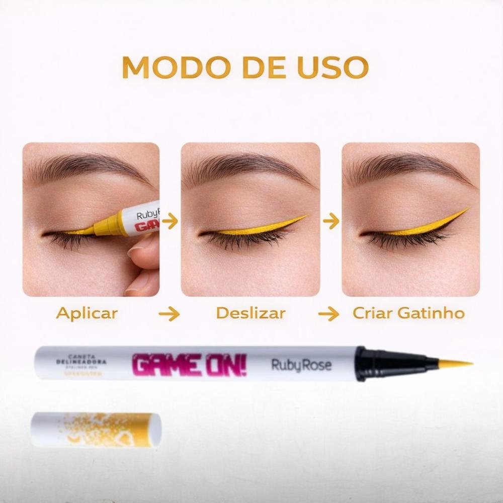Caneta Delineadora Ruby Rose Game On Speedster Hb-2201-2 On Speedster 6