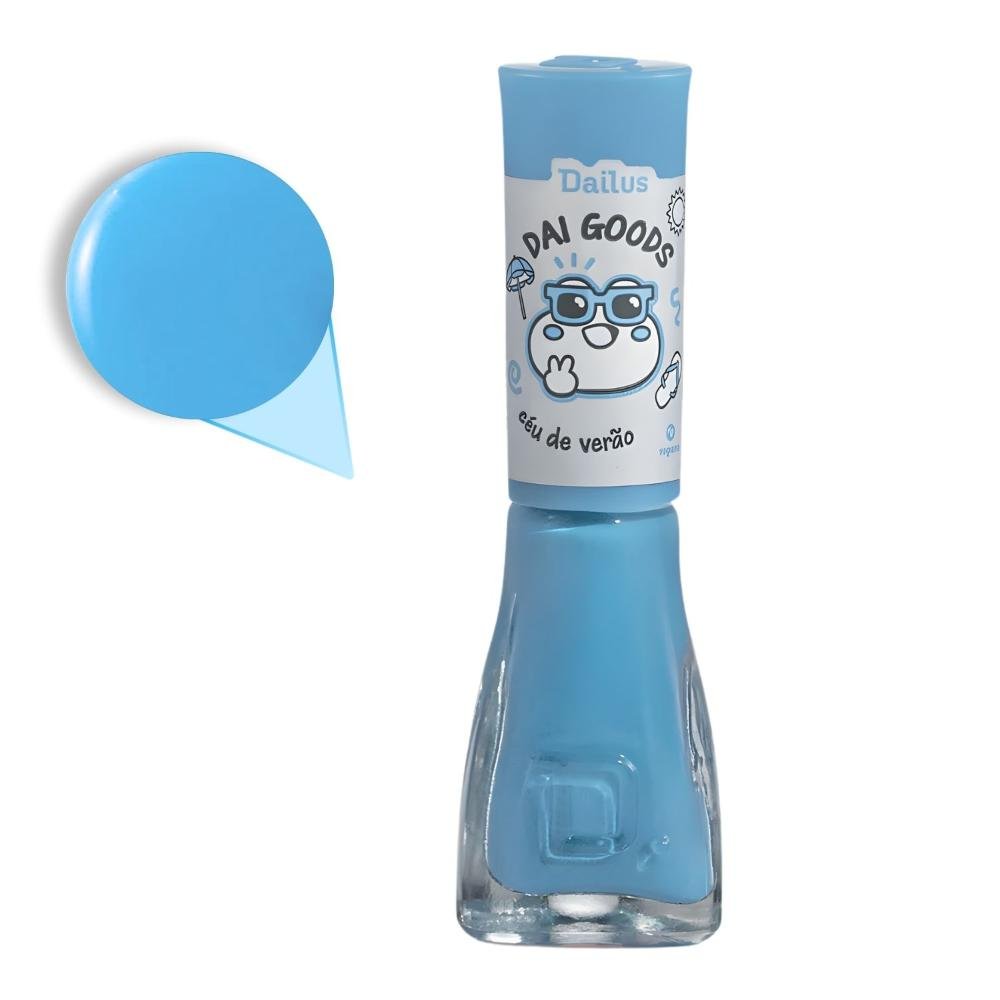 Esmalte Cremoso Dailus Dai Goods Céu De Verão 8ml Céu De Verão 3