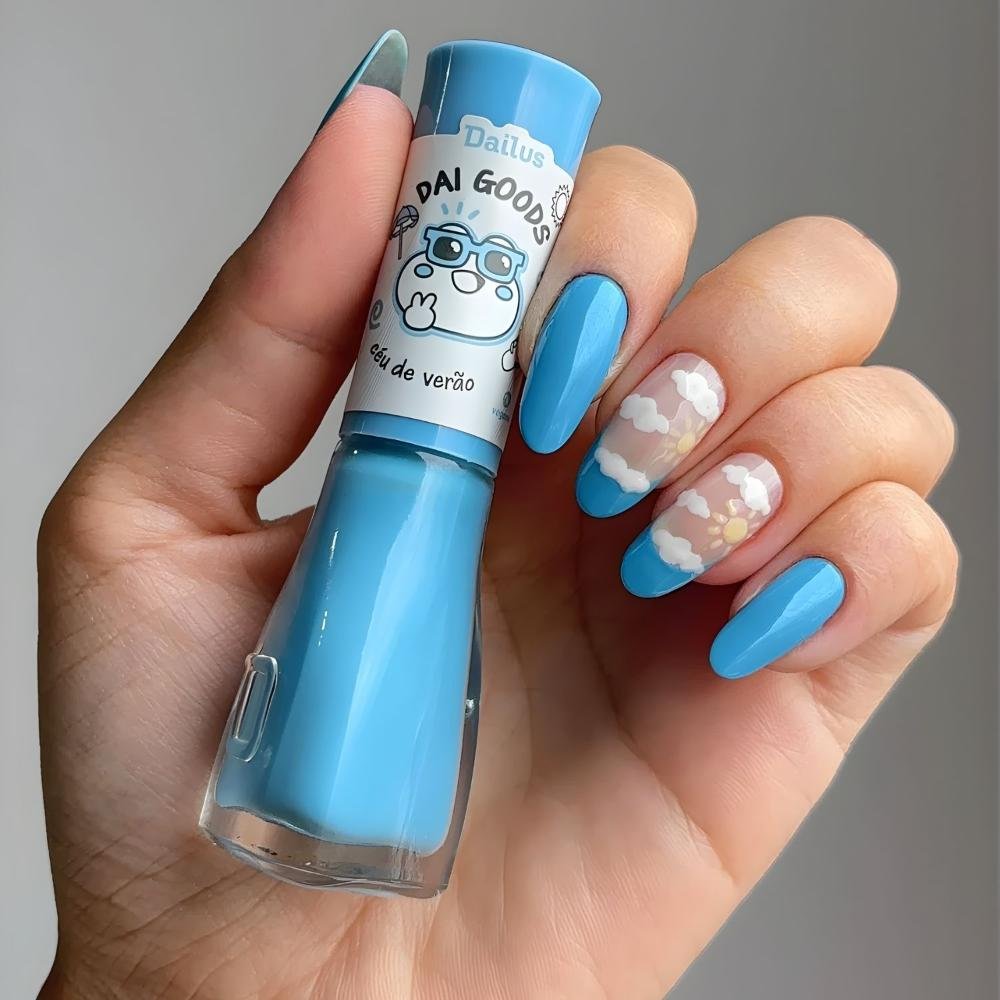 Esmalte Cremoso Dailus Dai Goods Céu De Verão 8ml Céu De Verão 5